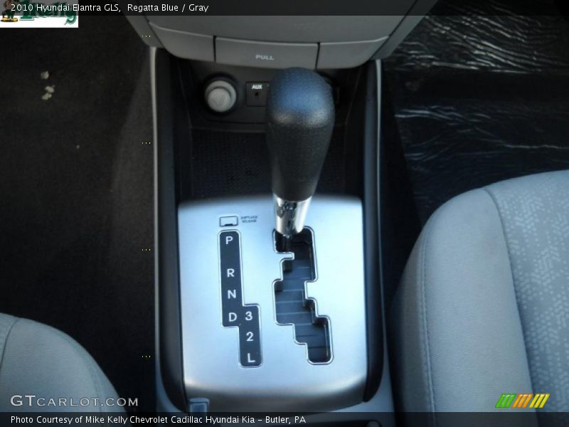Regatta Blue / Gray 2010 Hyundai Elantra GLS