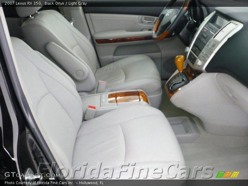 Black Onyx / Light Gray 2007 Lexus RX 350