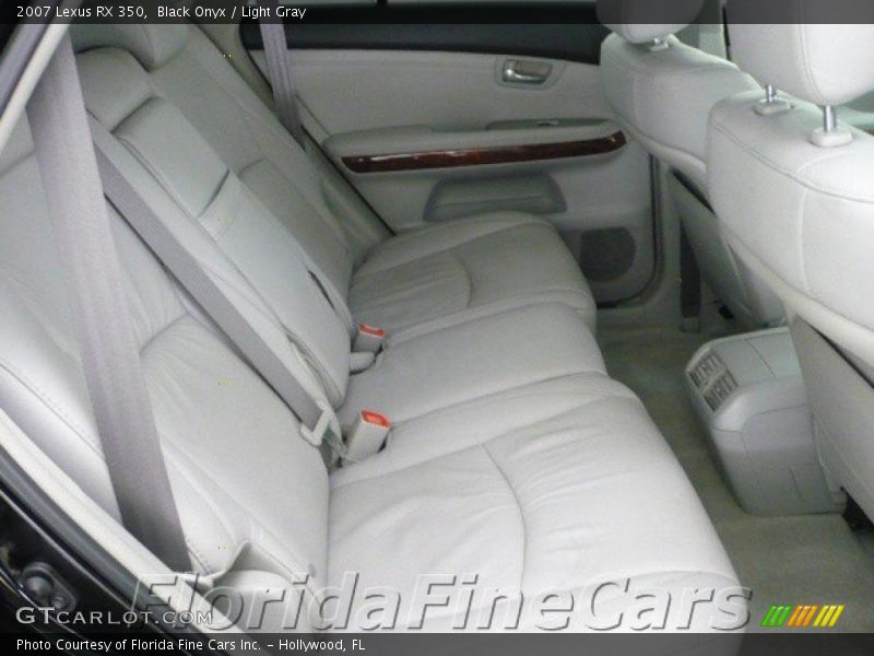 Black Onyx / Light Gray 2007 Lexus RX 350