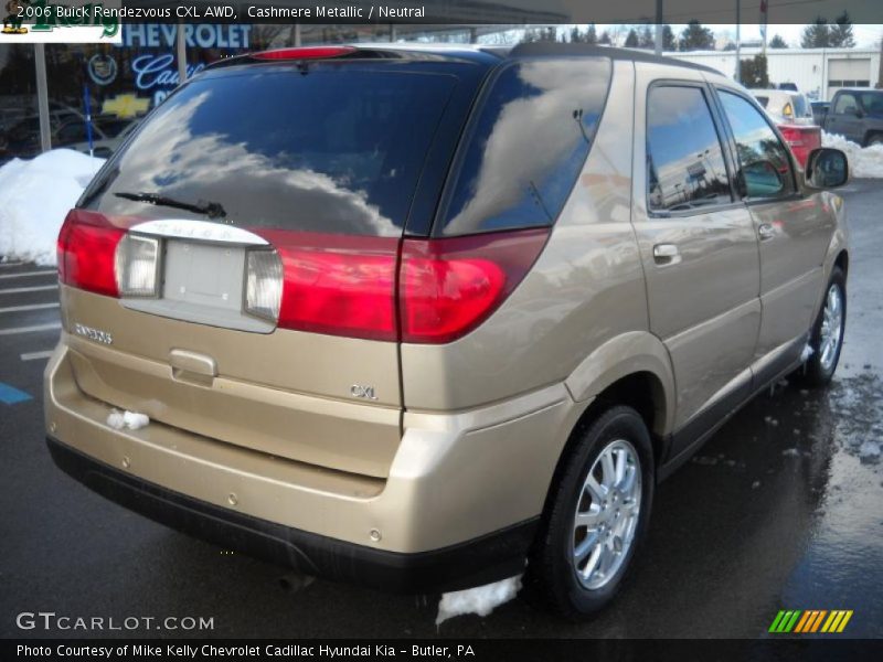 Cashmere Metallic / Neutral 2006 Buick Rendezvous CXL AWD