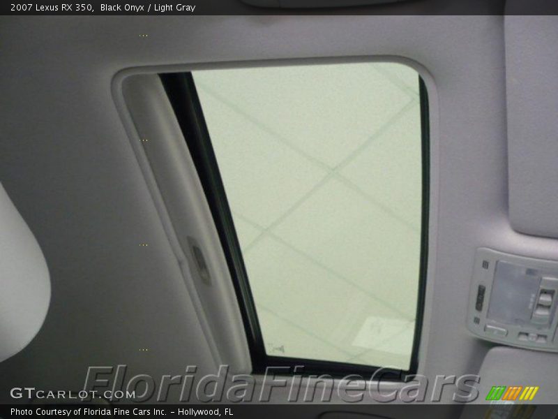 Black Onyx / Light Gray 2007 Lexus RX 350