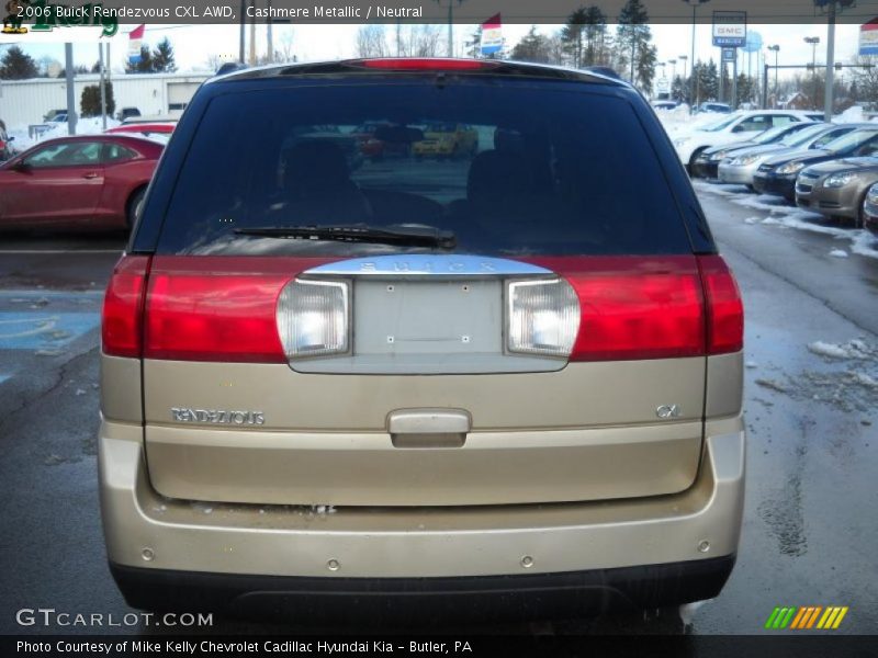 Cashmere Metallic / Neutral 2006 Buick Rendezvous CXL AWD