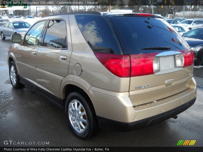 Cashmere Metallic / Neutral 2006 Buick Rendezvous CXL AWD