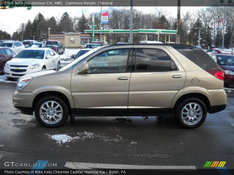 Cashmere Metallic / Neutral 2006 Buick Rendezvous CXL AWD