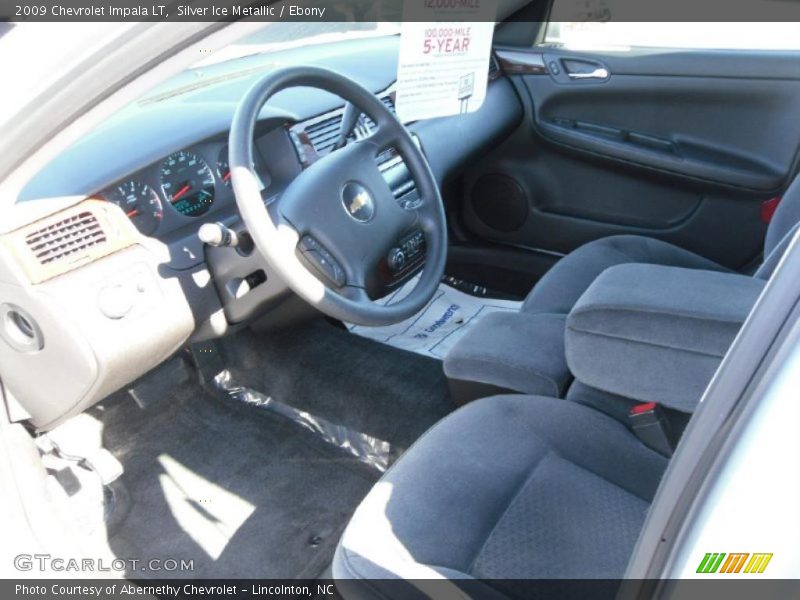Silver Ice Metallic / Ebony 2009 Chevrolet Impala LT