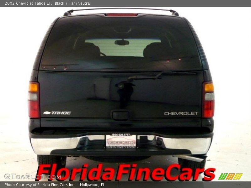 Black / Tan/Neutral 2003 Chevrolet Tahoe LT