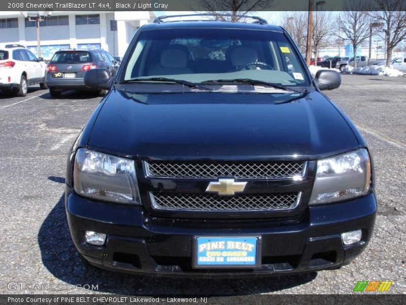 Black / Light Gray 2008 Chevrolet TrailBlazer LT 4x4