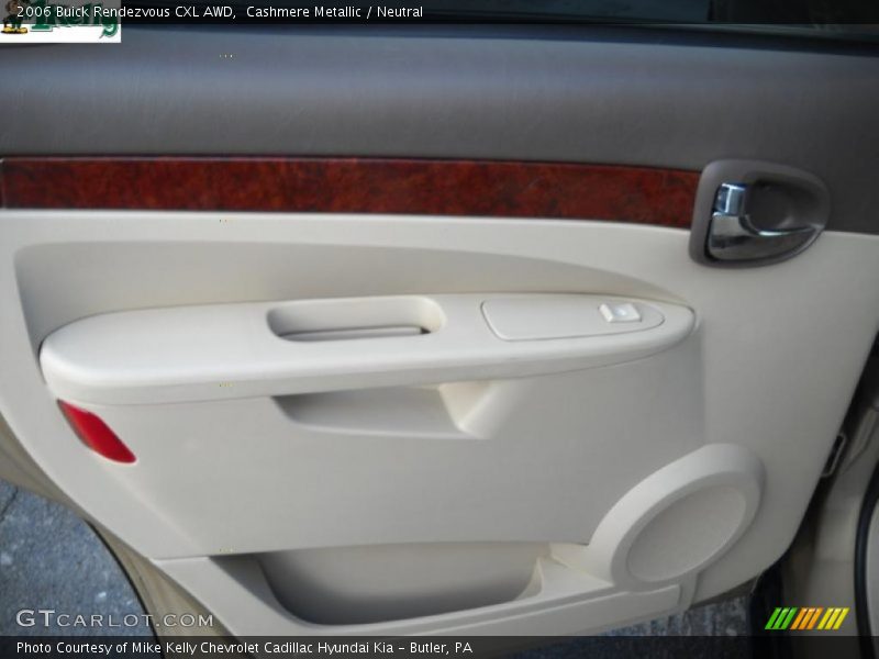 Cashmere Metallic / Neutral 2006 Buick Rendezvous CXL AWD