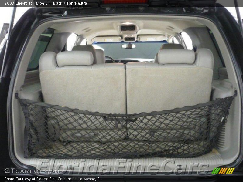 Black / Tan/Neutral 2003 Chevrolet Tahoe LT