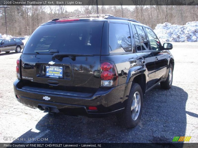 Black / Light Gray 2008 Chevrolet TrailBlazer LT 4x4