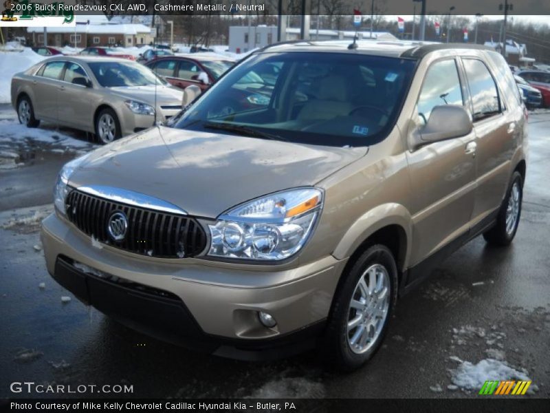 Cashmere Metallic / Neutral 2006 Buick Rendezvous CXL AWD