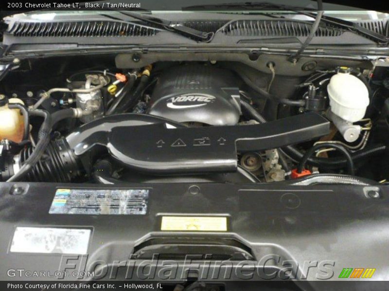 Black / Tan/Neutral 2003 Chevrolet Tahoe LT