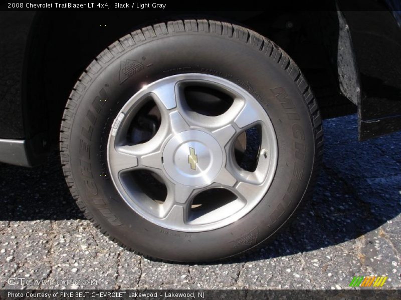 Black / Light Gray 2008 Chevrolet TrailBlazer LT 4x4