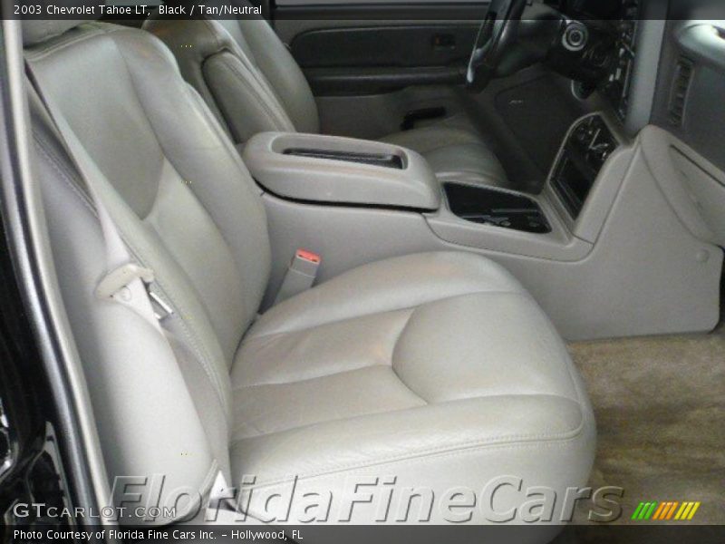Black / Tan/Neutral 2003 Chevrolet Tahoe LT