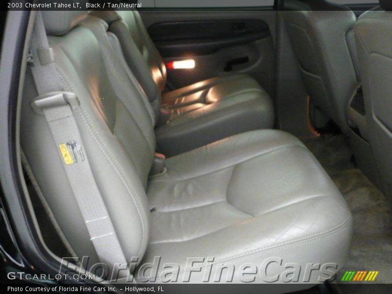 Black / Tan/Neutral 2003 Chevrolet Tahoe LT