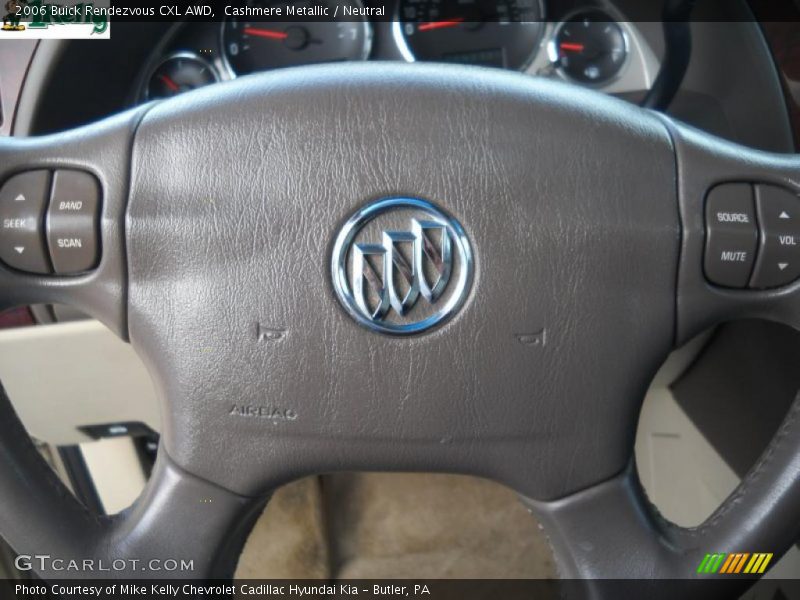 Cashmere Metallic / Neutral 2006 Buick Rendezvous CXL AWD