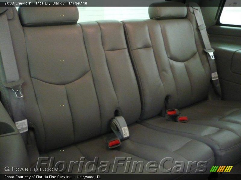 Black / Tan/Neutral 2003 Chevrolet Tahoe LT