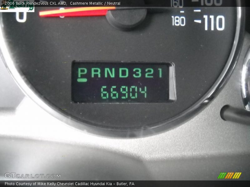 Cashmere Metallic / Neutral 2006 Buick Rendezvous CXL AWD