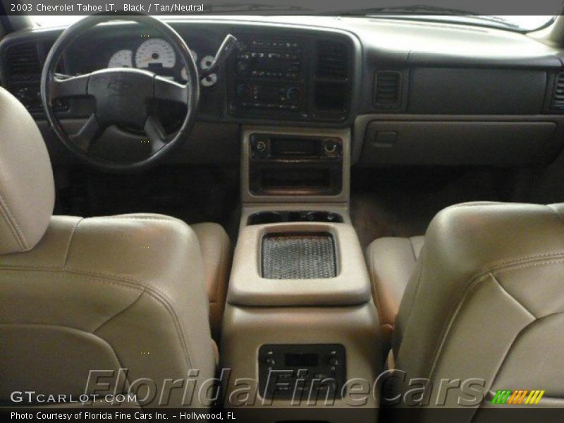 Black / Tan/Neutral 2003 Chevrolet Tahoe LT