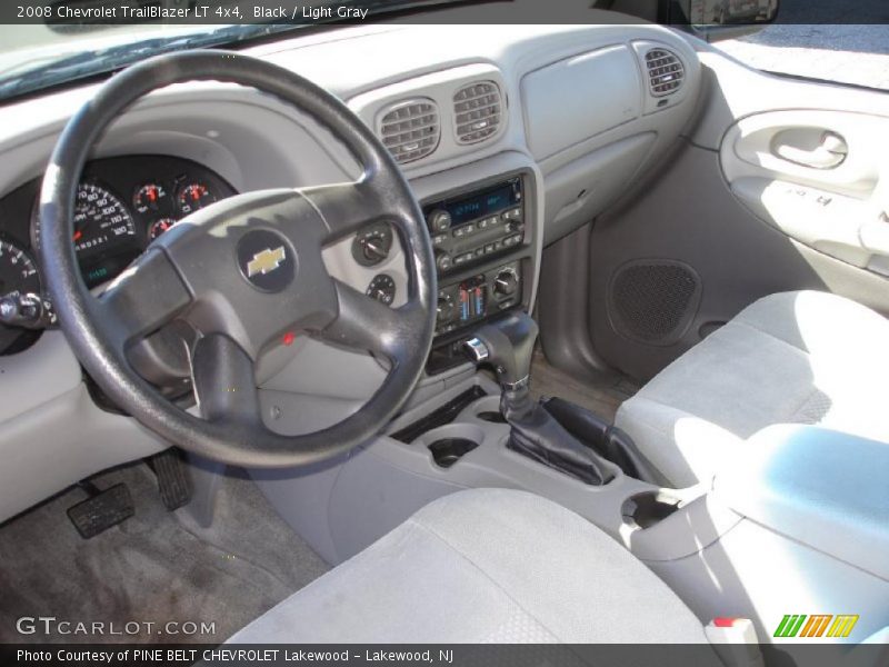 Black / Light Gray 2008 Chevrolet TrailBlazer LT 4x4