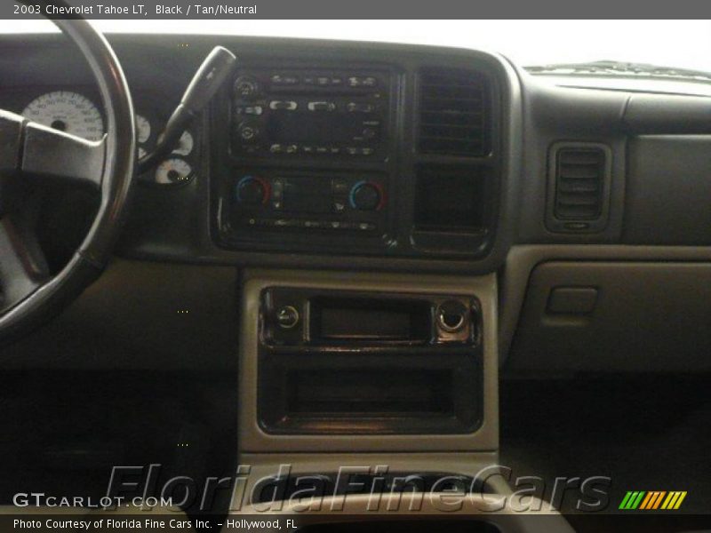 Black / Tan/Neutral 2003 Chevrolet Tahoe LT