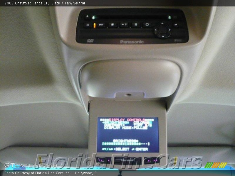 Black / Tan/Neutral 2003 Chevrolet Tahoe LT