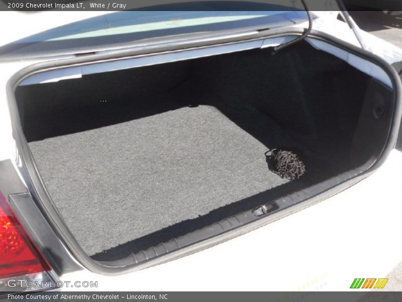 White / Gray 2009 Chevrolet Impala LT