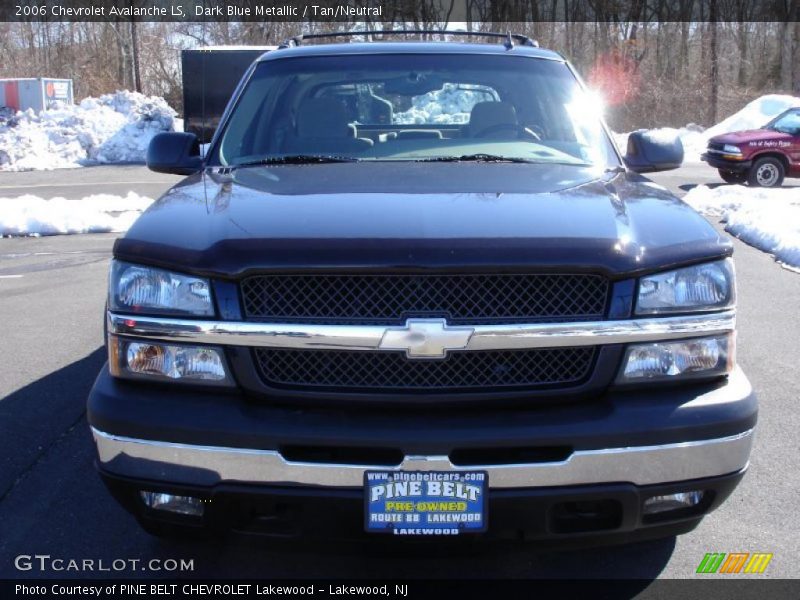 Dark Blue Metallic / Tan/Neutral 2006 Chevrolet Avalanche LS