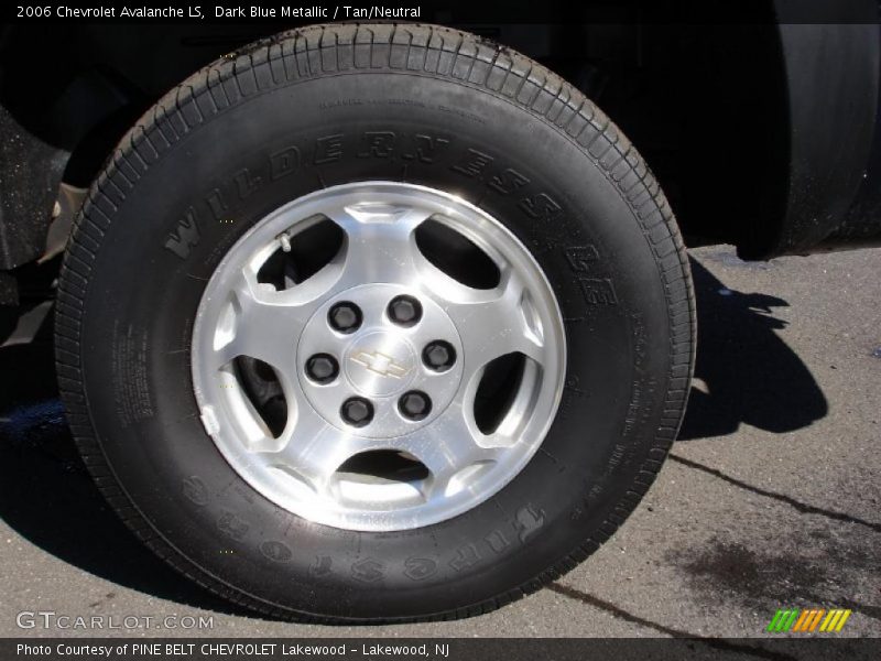 Dark Blue Metallic / Tan/Neutral 2006 Chevrolet Avalanche LS
