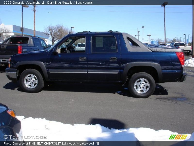 Dark Blue Metallic / Tan/Neutral 2006 Chevrolet Avalanche LS