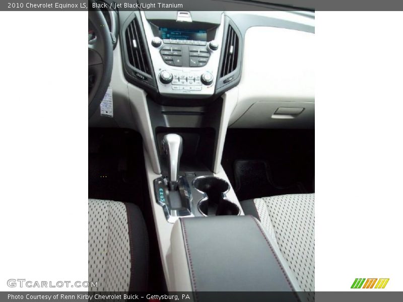 Black / Jet Black/Light Titanium 2010 Chevrolet Equinox LS