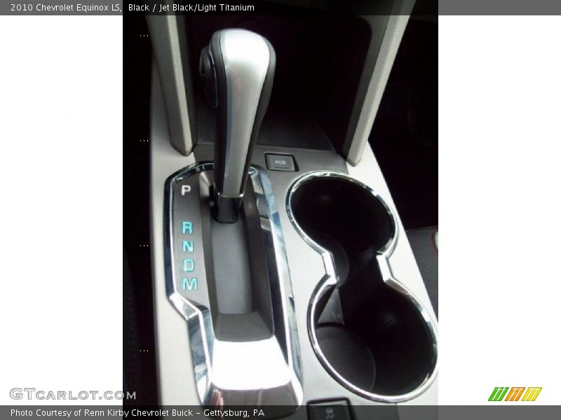 Black / Jet Black/Light Titanium 2010 Chevrolet Equinox LS