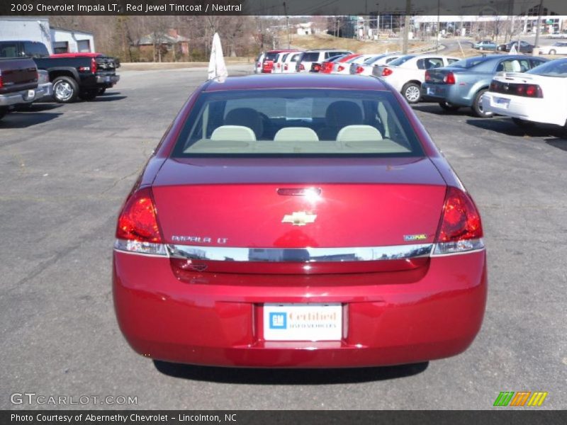 Red Jewel Tintcoat / Neutral 2009 Chevrolet Impala LT