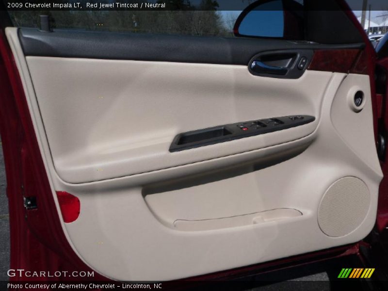 Red Jewel Tintcoat / Neutral 2009 Chevrolet Impala LT