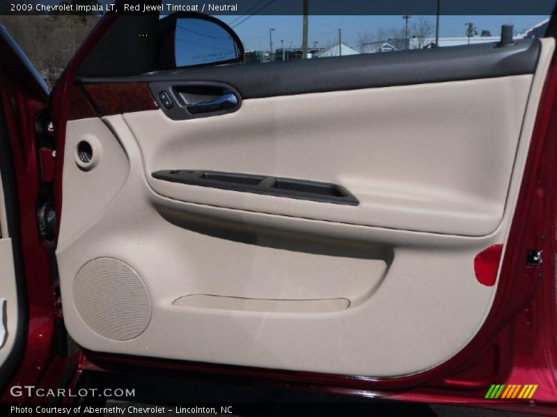 Red Jewel Tintcoat / Neutral 2009 Chevrolet Impala LT