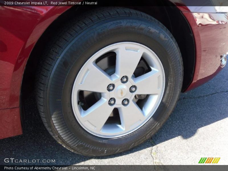 Red Jewel Tintcoat / Neutral 2009 Chevrolet Impala LT