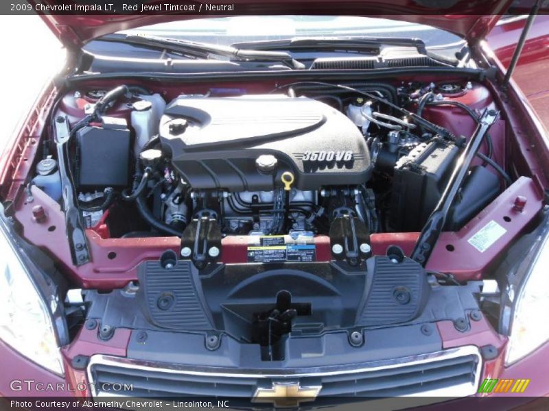 Red Jewel Tintcoat / Neutral 2009 Chevrolet Impala LT