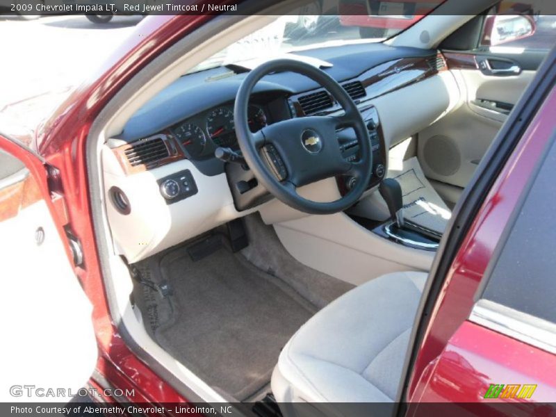 Red Jewel Tintcoat / Neutral 2009 Chevrolet Impala LT