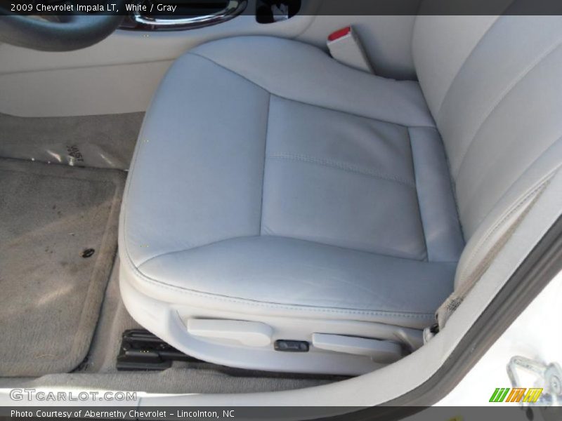 White / Gray 2009 Chevrolet Impala LT
