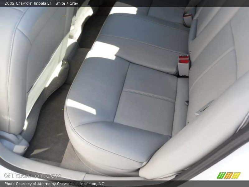 White / Gray 2009 Chevrolet Impala LT