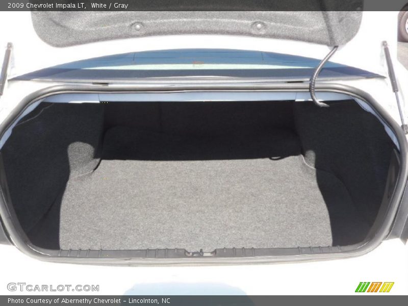 White / Gray 2009 Chevrolet Impala LT