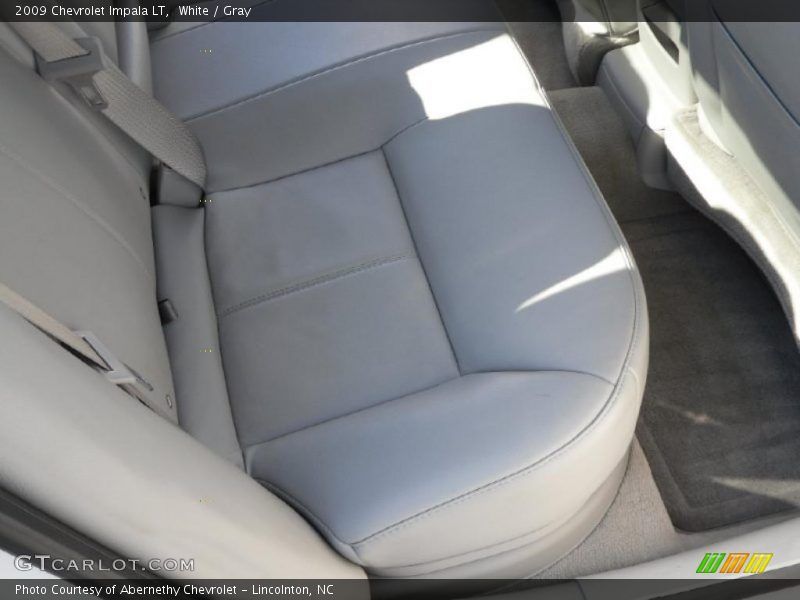 White / Gray 2009 Chevrolet Impala LT