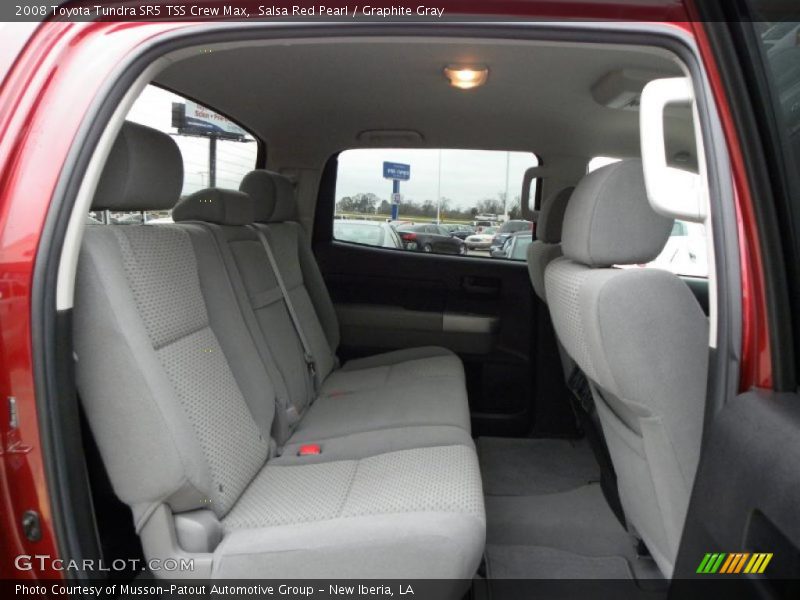 Salsa Red Pearl / Graphite Gray 2008 Toyota Tundra SR5 TSS Crew Max