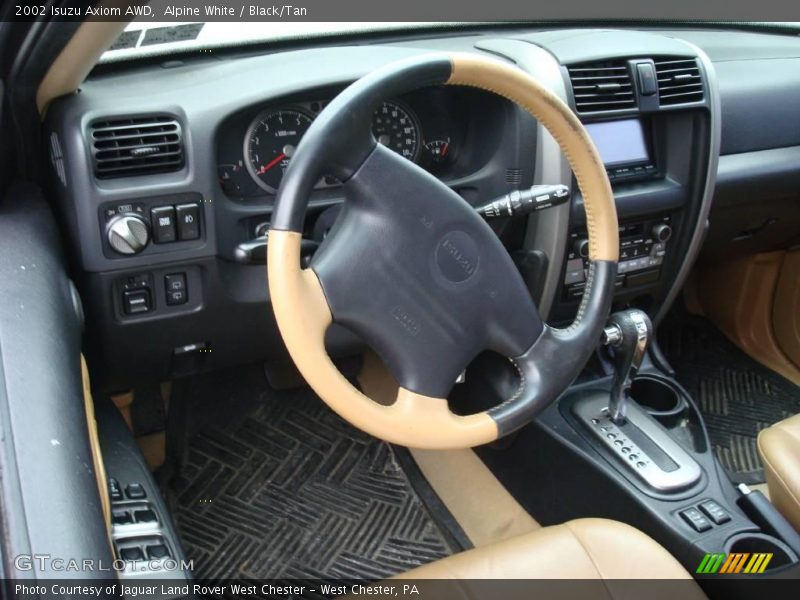Alpine White / Black/Tan 2002 Isuzu Axiom AWD