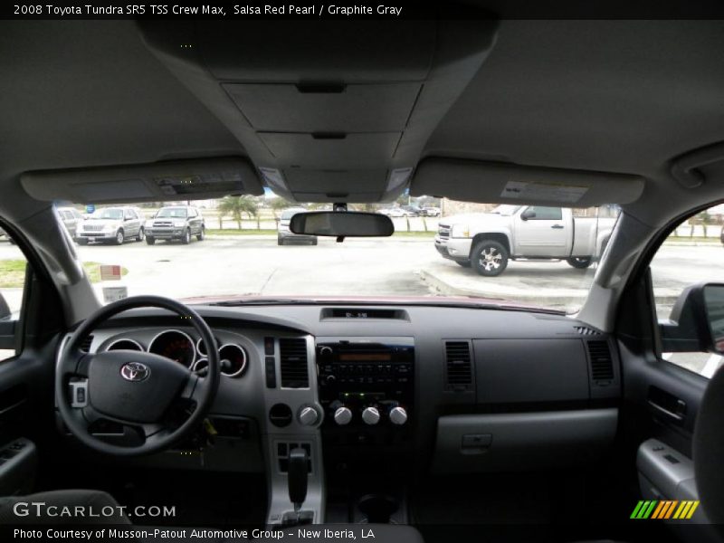 Salsa Red Pearl / Graphite Gray 2008 Toyota Tundra SR5 TSS Crew Max