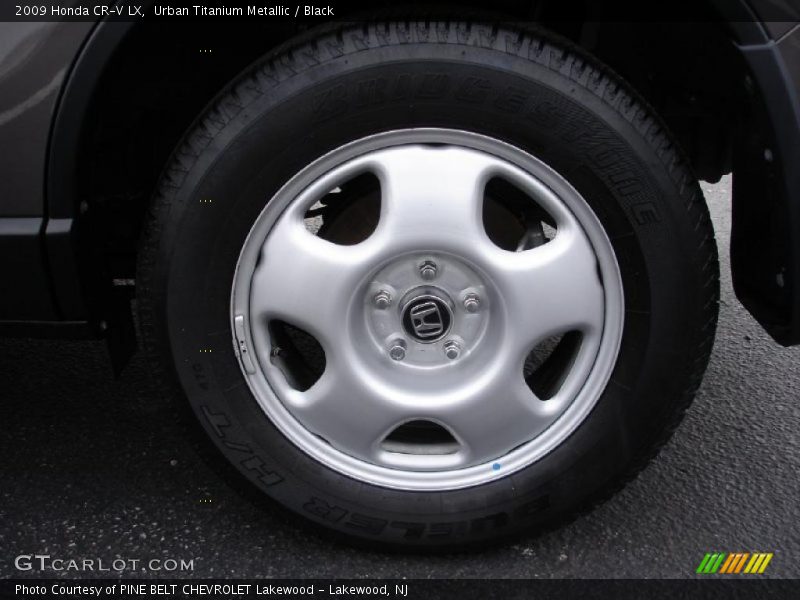 Urban Titanium Metallic / Black 2009 Honda CR-V LX