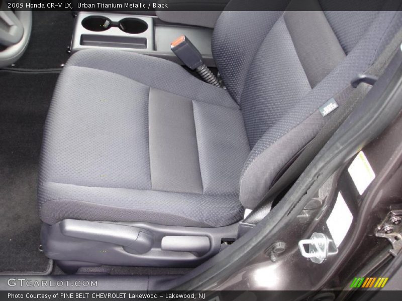 Urban Titanium Metallic / Black 2009 Honda CR-V LX
