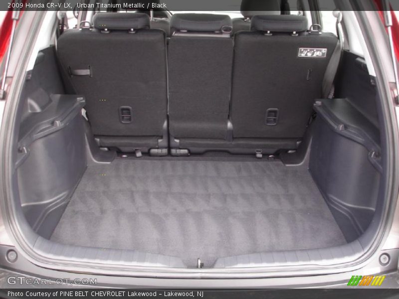 Urban Titanium Metallic / Black 2009 Honda CR-V LX