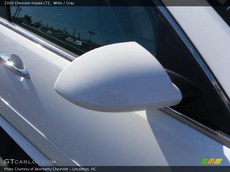 White / Gray 2009 Chevrolet Impala LTZ