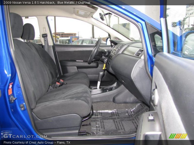 Blue Metallic / Charcoal 2009 Nissan Versa 1.8 S Hatchback